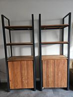 d-Bodhi boekenkast Fendy (2 stuks), Met deur(en), 200 cm of meer, Zo goed als nieuw, Metaal