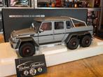 Mercedes-Benz AMG G63 6X6 - Designo platinum - 1:18 AUTOart, Auto, Autoart, Nieuw, Ophalen of Verzenden