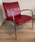 Kebe danmark vintage deense design fauteuil uit de jaren 80, Huis en Inrichting, Fauteuils, Leer, Ophalen of Verzenden, Zo goed als nieuw