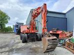 FIAT-HITACHI FH120W bandenkraan Wheel Excavator graafmachine, Zakelijke goederen, Machines en Bouw | Kranen en Graafmachines, Graafmachine