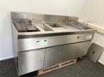 bakwand kiremko 2 pan bakplaat bain marie uitschepbak 190cm, Zakelijke goederen, Ophalen, Gebruikt, Fornuis, Frituur en Grillen