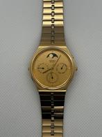 Seiko Day Date 7F39-8020 Moon Phase Gold Dial, Sieraden, Tassen en Uiterlijk, Horloges | Heren, Seiko, Polshorloge, Ophalen of Verzenden