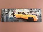New York Taxi Foto/ Canvas, Ophalen of Verzenden, 100 tot 125 cm, Minder dan 50 cm, Print