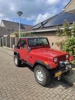 Jeep 1987 Rood volgend jaar belastingvrij, 4200 cc, Cabriolet, 4 stoelen, 1492 kg
