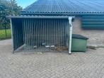 Compleet hondenkennel inclusief binnenverblijf en voerbakken, Dieren en Toebehoren, Ophalen, 100 cm of meer, Hondenhok, 110 cm of meer
