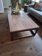 Salontafel Hofstede Raanhuis Lorena Grey Oil 150x80, 100 tot 150 cm, Eikenhout, Nieuw, Minder dan 50 cm