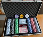 Pokerspel 300 fiches in aluminium koffer, Hobby en Vrije tijd, Gezelschapsspellen | Kaartspellen, Ophalen of Verzenden, Nieuw