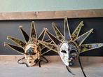 Stoere carnavalsmaskers Uniek & Perfect als Wanddecoratie, Ophalen of Verzenden, Zo goed als nieuw
