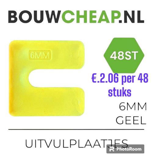 Uitvulplaatjes 1-2-3-4-5-6-7-10-12mm navulverpakking A48 st., Doe-het-zelf en Verbouw, IJzerwaren en Bevestigingsmiddelen, Nieuw