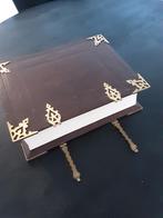 Statenbijbel met koper beslag, Boeken, Godsdienst en Theologie, Ophalen of Verzenden, Gelezen