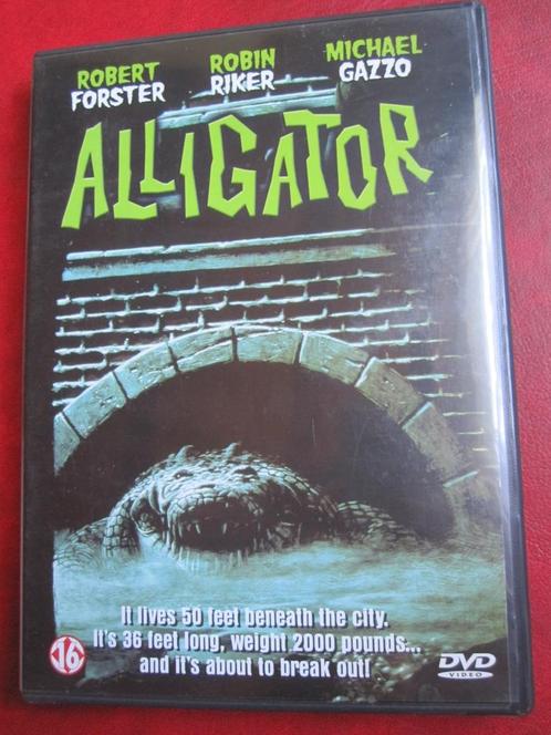 Alligator (1980), Cd's en Dvd's, Dvd's | Thrillers en Misdaad, Zo goed als nieuw, Actiethriller, Vanaf 16 jaar, Ophalen of Verzenden