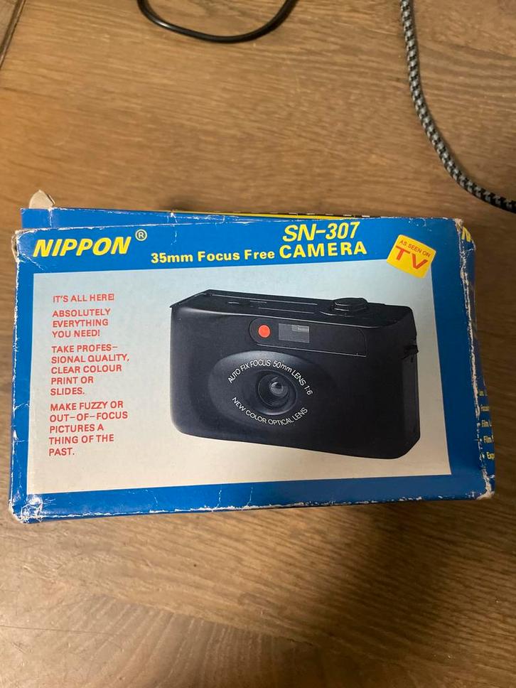 Nippon SN-307 35mm Camera - Nieuw in doos!, Audio, Tv en Foto, Fotocamera's Analoog, Nieuw, Compact, Overige Merken, Verzenden