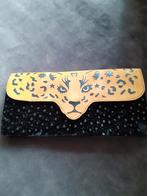 Leopard Clutch, Ophalen of Verzenden, Nieuw, Zwart, Avondtasje