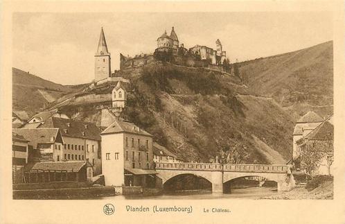 (376-008-001) Vianden le Chateau, Verzamelen, Ansichtkaarten | Buitenland, Overig Europa, Verzenden