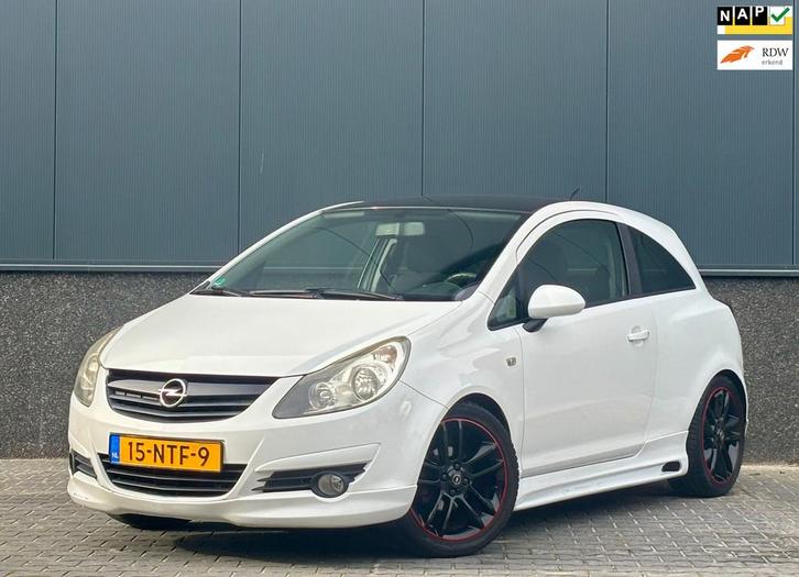 Opel Corsa 1.4-16V Color Edition OPC-line NAP, Auto's, Opel, Bedrijf, Te koop, Corsa, ABS, Airbags, Airconditioning, Centrale vergrendeling