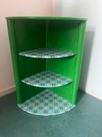 Vintage hoekkastje 52cm, Ophalen, Gebruikt