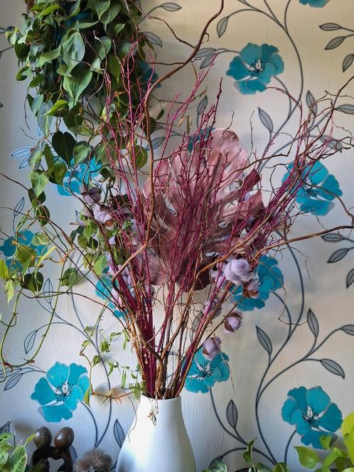 Kunstplanten en eventueel paastak, Huis en Inrichting, Woonaccessoires | Kunstplanten en Kunstbloemen, Gebruikt, Ophalen