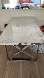 Richmond tafel wit marmer  zelf uit elkaar halen!, Huis en Inrichting, Tafels | Eettafels, 50 tot 100 cm, Overige materialen, Rechthoekig
