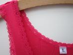 Mooie donkerroze top, zo goed als nieuw, maat L. 95% katoen., Maat 42/44 (L), Ophalen of Verzenden, Zo goed als nieuw, Roze