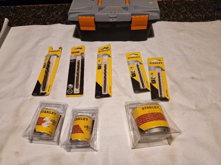 Stanley boren voor steen en metal en koffer, nieuw, Doe-het-zelf en Verbouw, Gereedschap | Overige machines, Nieuw, Ophalen of Verzenden