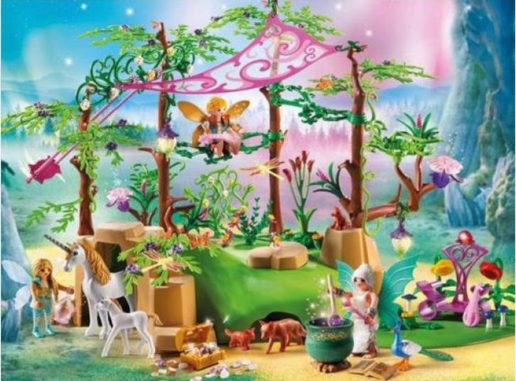 Playmobiel Feëntuin, Kinderen en Baby's, Speelgoed | Playmobil, Zo goed als nieuw, Complete set, Ophalen