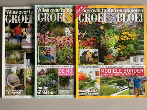 IN GOEDE NETTE STAAT- 3 x GROEI en BLOEI - 2014-, Boeken, Wonen en Tuinieren, Zo goed als nieuw, Tuinieren en Tuinplanten, Ophalen of Verzenden