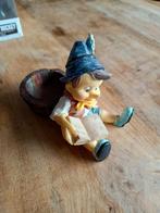 Vintage (Disney??) Pinocchio beeldje/waxinelicht houder, Verzamelen, Beelden en Beeldjes, Ophalen of Verzenden, Zo goed als nieuw