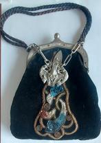 Klederdracht tasjes, Sieraden, Tassen en Uiterlijk, Ophalen of Verzenden, Gebruikt, Zilver, Overige materialen