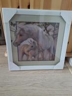 Fotolijst met 3D foto van eenhoorn, Ophalen of Verzenden, Zo goed als nieuw