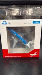 Herpa KLM 777-200 1/500, Ophalen of Verzenden, Zo goed als nieuw, Schaalmodel