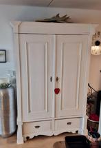 hoge kast gebroken wit, Ophalen, Gebruikt