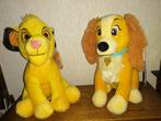 disney knuffel - Lion King, Lady, Dumbo, Ophalen of Verzenden, Overige figuren, Zo goed als nieuw, Knuffel