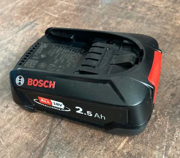 Bosch accu power for all 18v 2.5ah beschikbaar voor biedingen