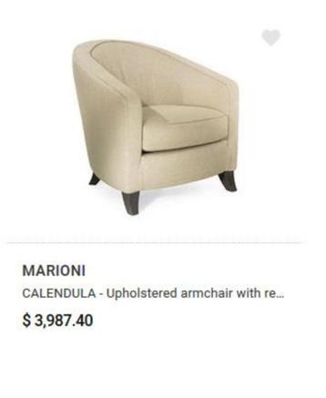 2 stuks DESIGN MARIONI CALENDULA Fauteuils nw €3000 nu €175 beschikbaar voor biedingen