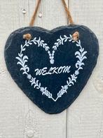 Leisteen Hart Welkom Decoratie, Ophalen of Verzenden, Zo goed als nieuw