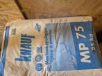 2 zakken Knauf mp75, Doe-het-zelf en Verbouw, Isolatie en Afdichting, Overige materialen, Nieuw, Minder dan 5 m², Ophalen