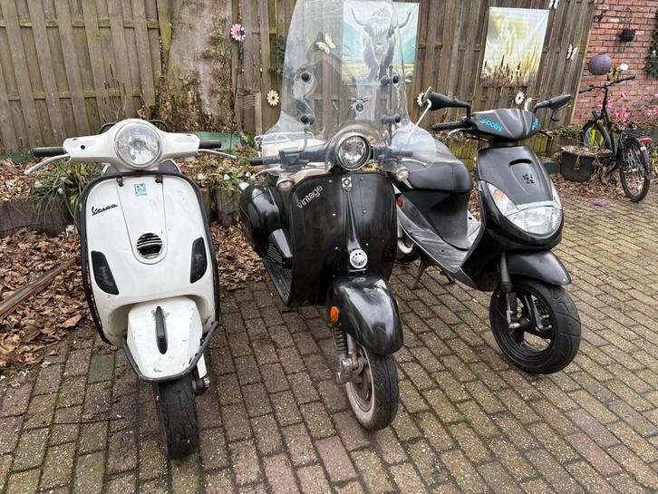 Uitzoeken voor loop of sloop 150€ per stuk, Fietsen en Brommers, Scooters | Overige merken, Gebruikt, Benzine, Ophalen