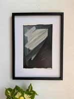 Kunst mid century moderm schilderij art painting abstract, Ophalen of Verzenden