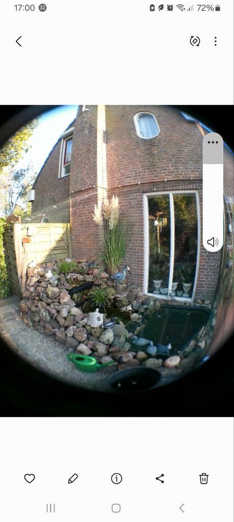 Complete waterval vijver pomp filtersysteem rots-stenen, Tuin en Terras, Waterpartijen en Fonteinen, Gebruikt, Waterval, Ophalen
