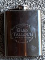 Glen Talloch whisky RvS zakflacon (zeer nette staat!), Verzamelen, Merken en Reclamevoorwerpen, Ophalen of Verzenden, Zo goed als nieuw