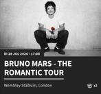 Bruno Mars ‘Romantic Tour’ 28-7 2 tickets, Tickets en Kaartjes, Concerten | Pop, Twee personen, Juli