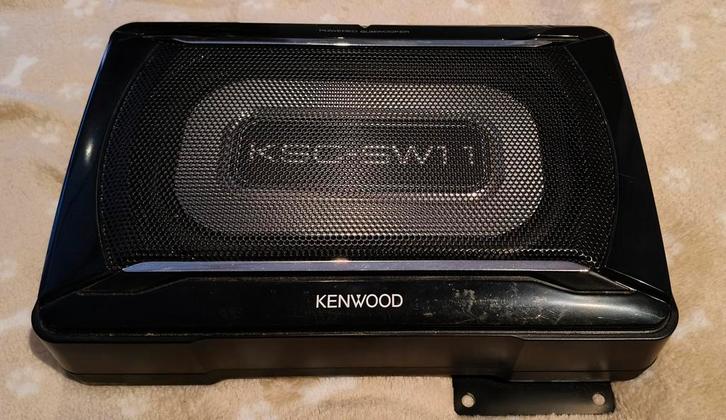 Kenwood KSC-SW11 Under seat Subwoofer, Auto diversen, Autospeakers, Zo goed als nieuw, Ophalen