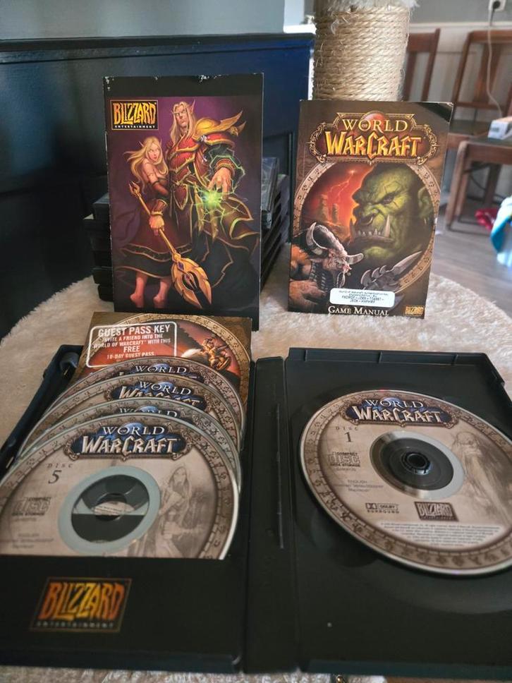 World of Warcraft (WoW) PC Game - Compleet!, Spelcomputers en Games, Games | Pc, Gebruikt, Role Playing Game (Rpg), 3 spelers of meer