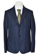 Nieuw Boglioli constructed 'tweed' jasje, Mt. 48 / M, Kleding | Heren, Kostuums en Colberts, Verzenden, Maat 48/50 (M), Blauw