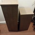 Houten sokkels / zuilen - set van 2, Huis en Inrichting, Woonaccessoires | Zuilen en Pilaren, Ophalen of Verzenden, Zo goed als nieuw