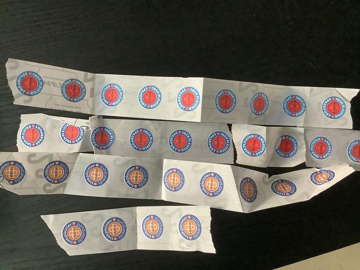 50 zegels trekpleister oa handdoeken spaarkaart actie, Hobby en Vrije tijd, Spaarzegeltjes, Zegels, Bonnen of Punten, Winkel, Super of Benzinepomp