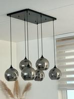 Hanglamp rookglas, Huis en Inrichting, Lampen | Hanglampen, Ophalen, Gebruikt, Glas
