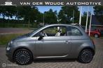 Fiat 500 C 0.9 TwinAir Turbo Lounge 2017|Cabrio|Navi|Cruise, Auto's, Stof, Cabriolet, Origineel Nederlands, Bedrijf