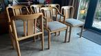 Vintage stoelen 7x Lübke model 603 ****KOOPJE****, Huis en Inrichting, Stoelen, Ophalen, Zo goed als nieuw, Twee