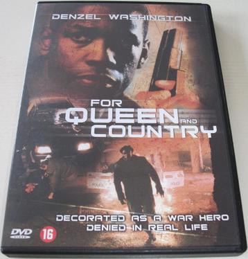 Dvd *** FOR QUEEN AND COUNTRY *** Decorated as a war hero beschikbaar voor biedingen